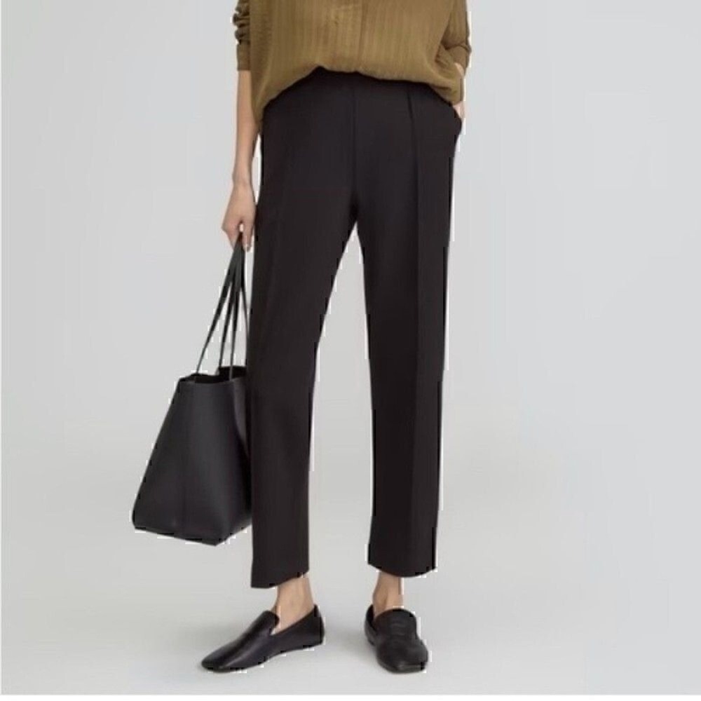 NWT Everlane The‎ Dream Pant Black XXS - Picture 2 of 6